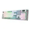 Redragon WYVERN K761 Pro Full-size RGB Wireless Mechanical Gaming Keyboard - White/Green