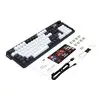 Redragon K762WB-RGB-PRO LCD Full-size Gasket Mechanical Keyboard - Black
