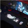 Redragon K762WB-RGB-PRO LCD Full-size Gasket Mechanical Keyboard - Black