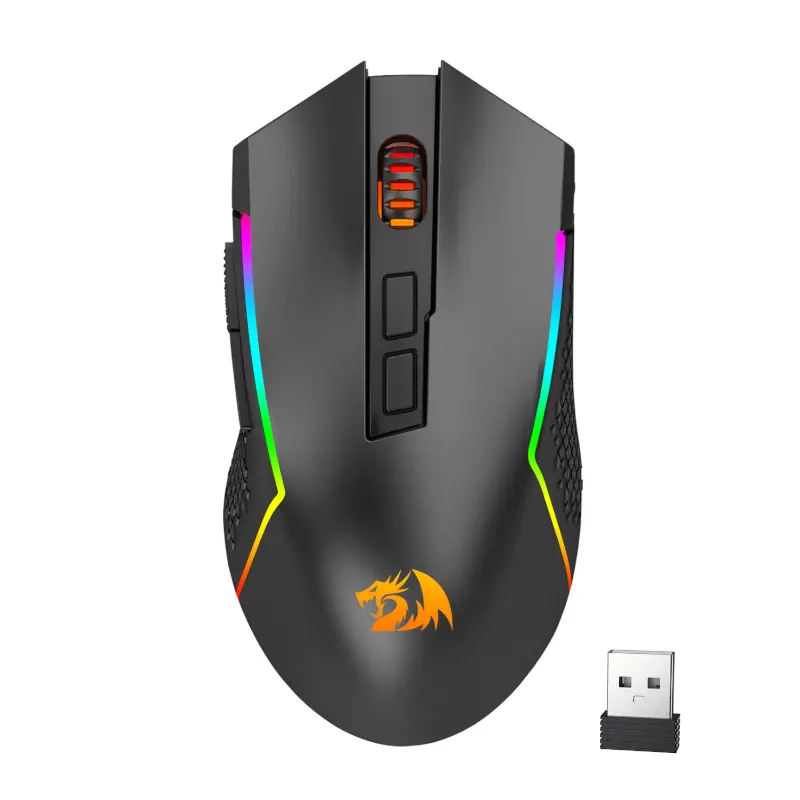 RD-M693-RGB wr 01 REDRAGON Trident Pro 8000DPI RGB Gaming Mouse - Black