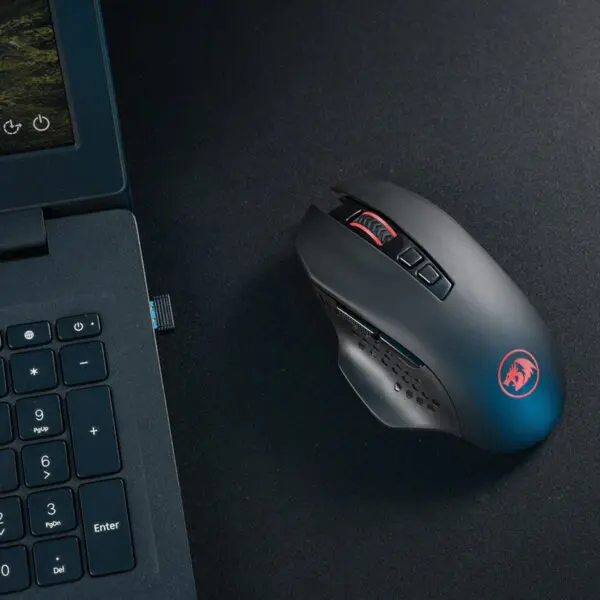 Redragon GAINER M656  Wireless Gaming Mouse 4000DPI - Black