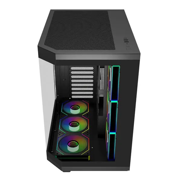 FSP U580 ARGB ATX Ultra Tower Gaming Chassis - Black