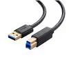 UGREEN US210 USB-A Printer Cable 2M - Black