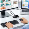 UGREEN USB 3.0 4-Port Switch Box, with 1.5m USB Cables