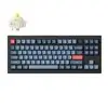Keychron V3 Max QMK/VIA 80% Wireless Custom Mechanical Keyboard (Banana Switch) – Carbon Black