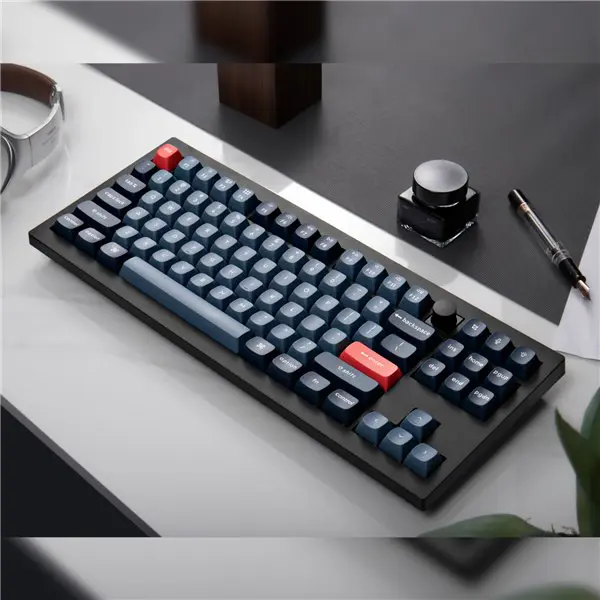 Keychron V3 Max QMK/VIA 80% Wireless Custom Mechanical Keyboard (Banana Switch) – Carbon Black