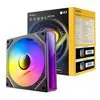 Antec VISION PWM 120mm ARGB Infinity Mirror Case Fan 3 Pack Black