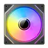 Antec VISION PWM 120mm ARGB Reverse Infinity Mirror Case Fan 3 Pack Black