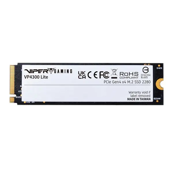 Patriot Viper VP4300 Lite 2TB Gen 4 M.2 PCIe NVMe SSD
