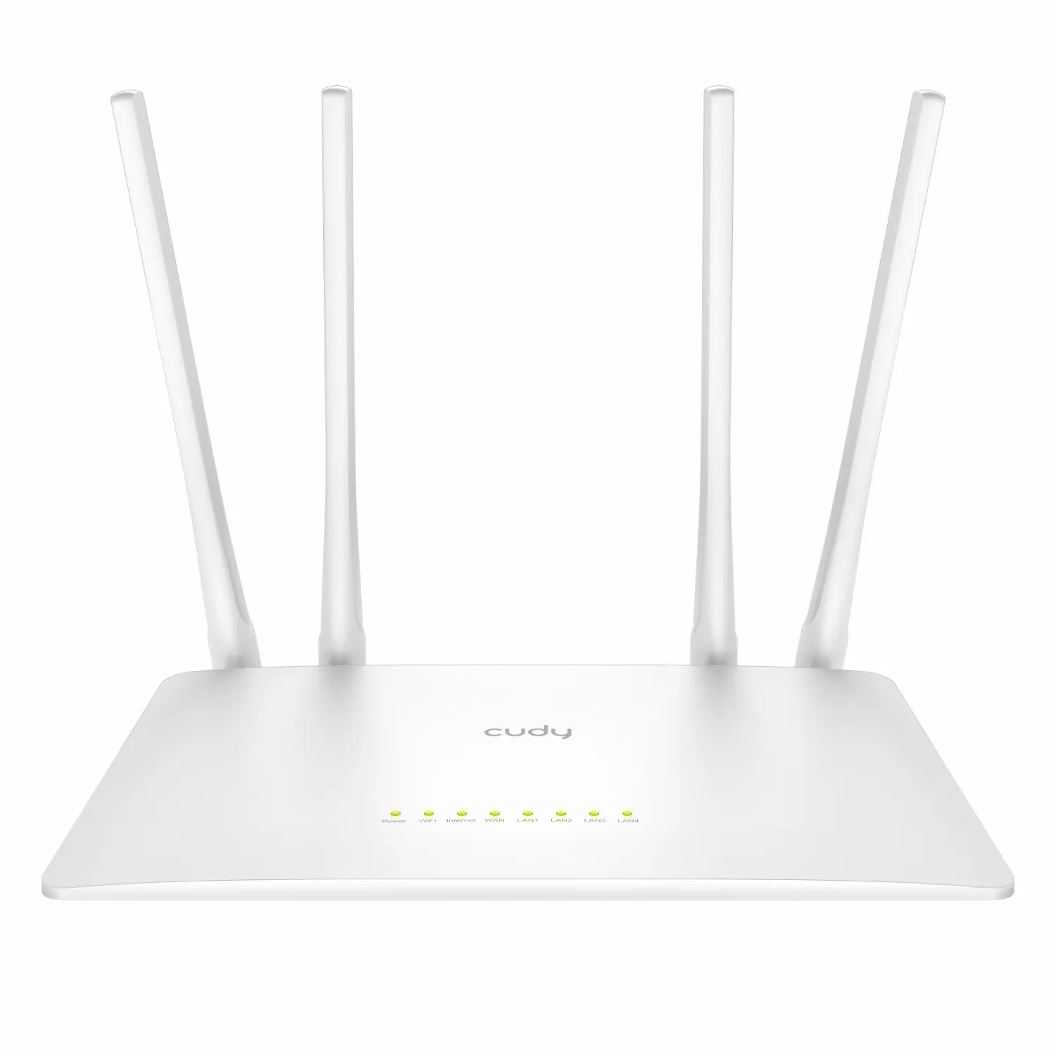 Cudy WR300S 300Mbps 5-Port Wi-Fi 4 Router – White