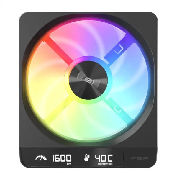 FSP ZENFAN 120mm ARGB PWM Smart Fan - Black