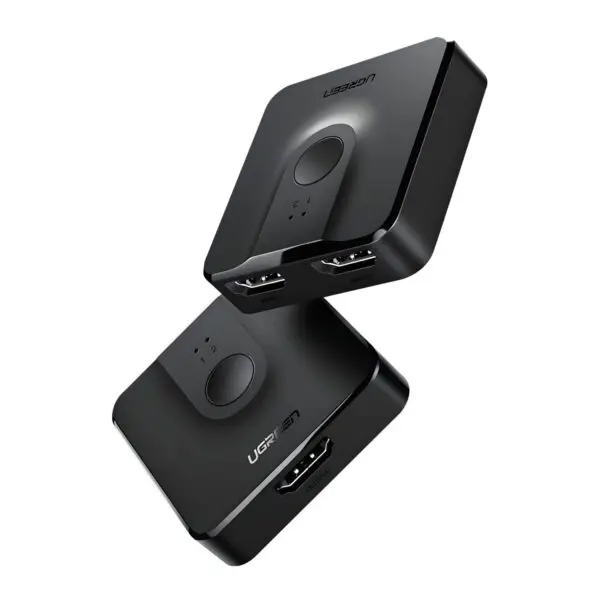 UGREEN CM217-50966 2-in-1 Bi-Directional 4K HDMI Switcher - Black