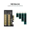 UGREEN CM302 M.2 M/B-Key to PCI-E 3.0 Expansion Card