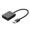 UGREEN USB 3.0 Dual Slot Card Reader for SD/TF Cards – 5Gbps Data Transfer