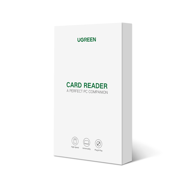 UGREEN USB 3.0 Dual Slot Card Reader for SD/TF Cards – 5Gbps Data Transfer