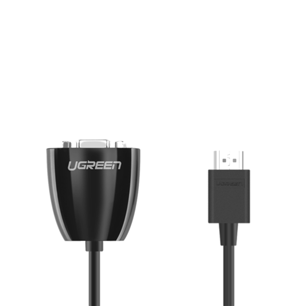 UGREEN HDMI to VGA Converter, 1080p Video Adapter - Black
