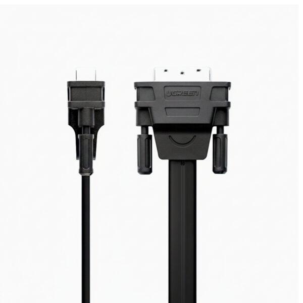 UGREEN DVI-D 24+1 to VGA Active Video Adapter (Male to Female) – Black