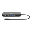 Port USB Type-C 4 x USB3.1|1 x Aux|Micro+SD Card Reader|1 x RJ45|1 x HDMI|1 x VGA|1 x Type-C PD Dock 100W - Black