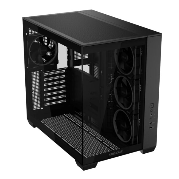 Asus A32 PLUS ARGB ATX Gaming Chassis – Black