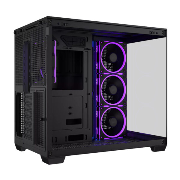 Asus A32 PLUS ARGB ATX Gaming Chassis – Black