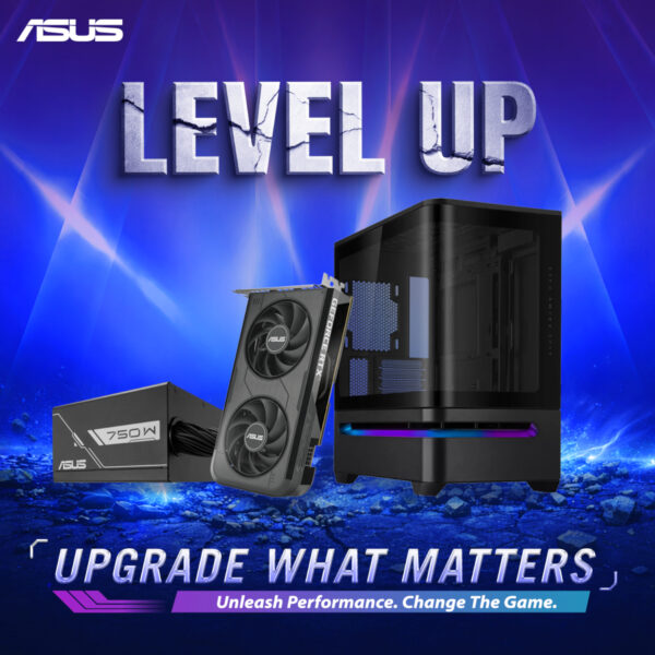 Asus UWM 1 Gaming Chassis/Graphics Card/Power Supply Combo (AP202 ARGB | RTX 5050 | PRIME 750W)