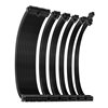 Antec 300mm Sleeved Braided Power Extension Cable Kit - Black 