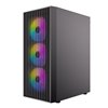 Antec AX27 RGB ELITE ATX Gaming Chassis - Black