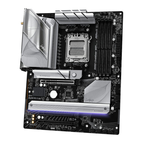 ASRock B850 LiveMixer WiFi AM5 ATX Gaming Motherboard