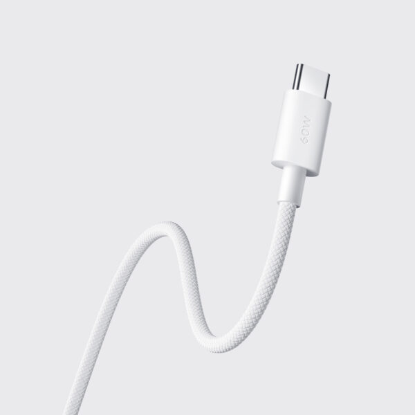 Xiaomi 3A Braided USB Type-C to USB Type-C Cable 1M - White