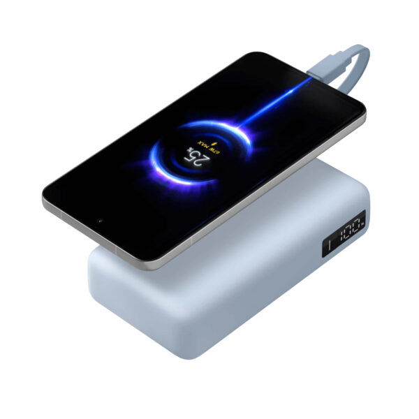Xiaomi 67W Power Bank 20000mAh (Integrated Cable) - Ice Blue