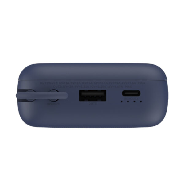 Xiaomi 33W Power Bank 20000mAh (Integrated Cable) – Blue