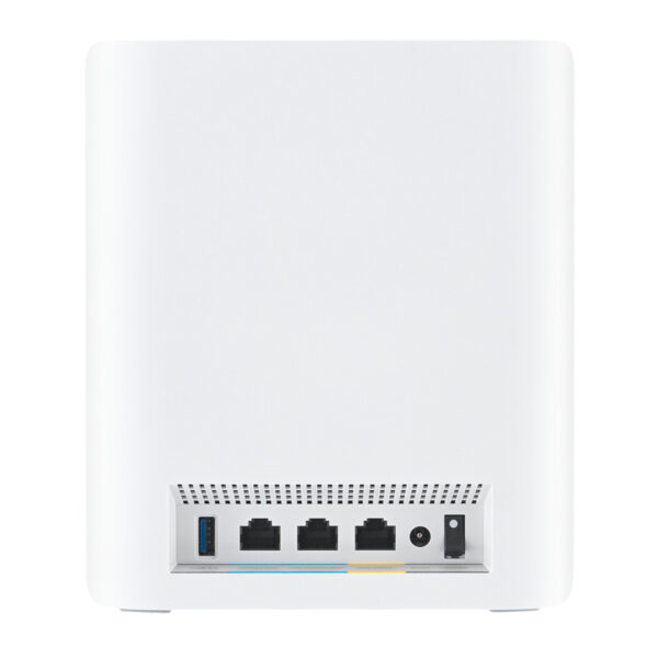 ASUS ZenWiFi BT10 Wi-Fi 7 Tri-Band 10G AiMesh Router Node (1-Pack) – White