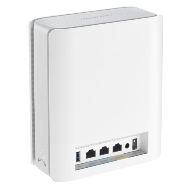ASUS ZenWiFi BT10 Wi-Fi 7 Tri-Band 10G AiMesh Router Node (1-Pack) – White