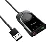 UGREEN CM129-40964 USB-A to 3.5mm External Stereo Sound Adapter - Black
