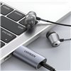 UGREEN CM383-80864 USB-A to 3.5mm Audio Jack External Sound Adapter - Silver