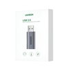 UGREEN CM383-80864 USB-A to 3.5mm Audio Jack External Sound Adapter - Silver