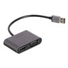 UGREEN CM449 USB-A to HDMI + VGA 1080P Display Adapter