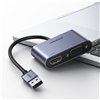 UGREEN CM449 USB-A to HDMI + VGA 1080P Display Adapter
