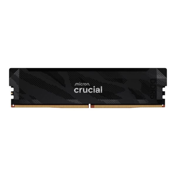 Crucial Pro 16GB 6400Mhz DDR5 Desktop OC Gaming Memory - Black