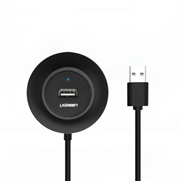 UGREEN 4-IN 1 USB 2.0 Hub (20777) - Black