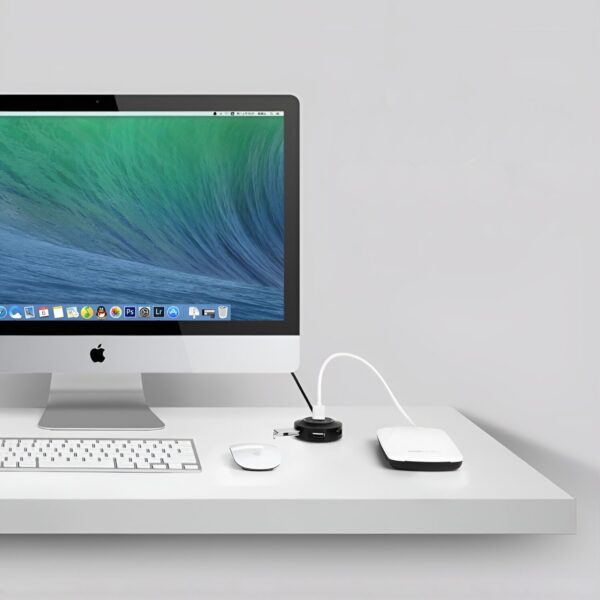 UGREEN 4-IN 1 USB 2.0 Hub (20777) - Black