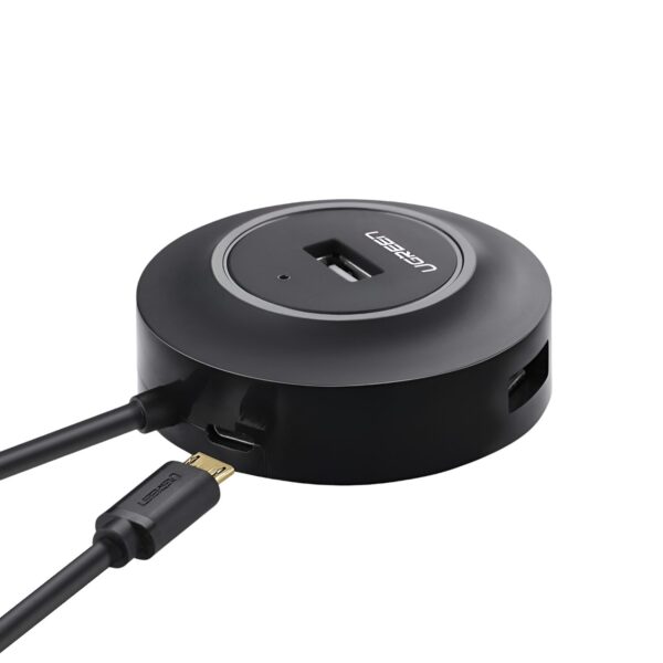 UGREEN 4-IN 1 USB 2.0 Hub (20777) - Black