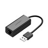 UGREEN CR110 Ethernet Adapter | USB 2.0 to RJ45 - Black