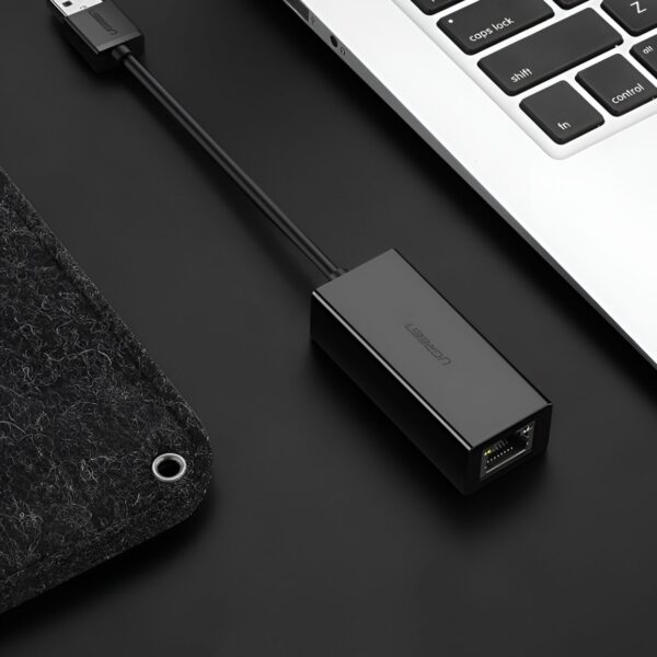 UGREEN CM111 USB3.0 to RJ5 Gigabit Ethernet Adapter - Black