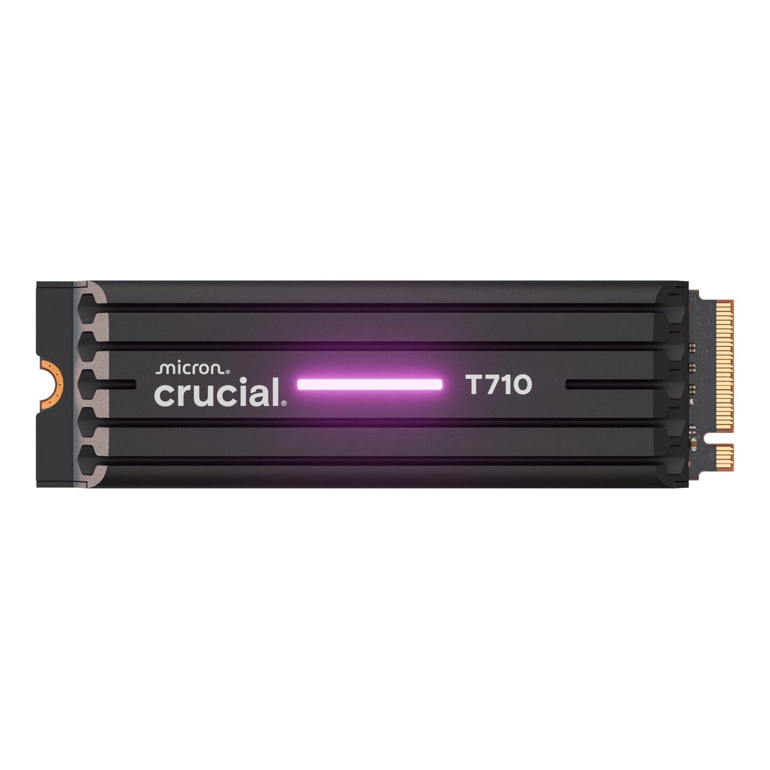 Crucial T710 2TB M.2 NVMe Gen5 NAND SSD with Heatsink