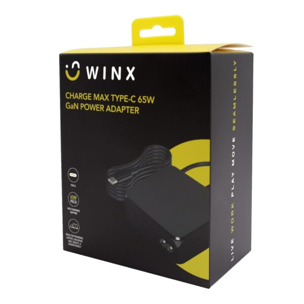 WINX Charge Max Type-C 65W Gan Power Adapter