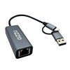 Gizzu High Speed Type-C/A to Gigabit Adapter Poly