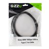 GIZZU 60W 10Gbps USB to Type-C 2m Cable
