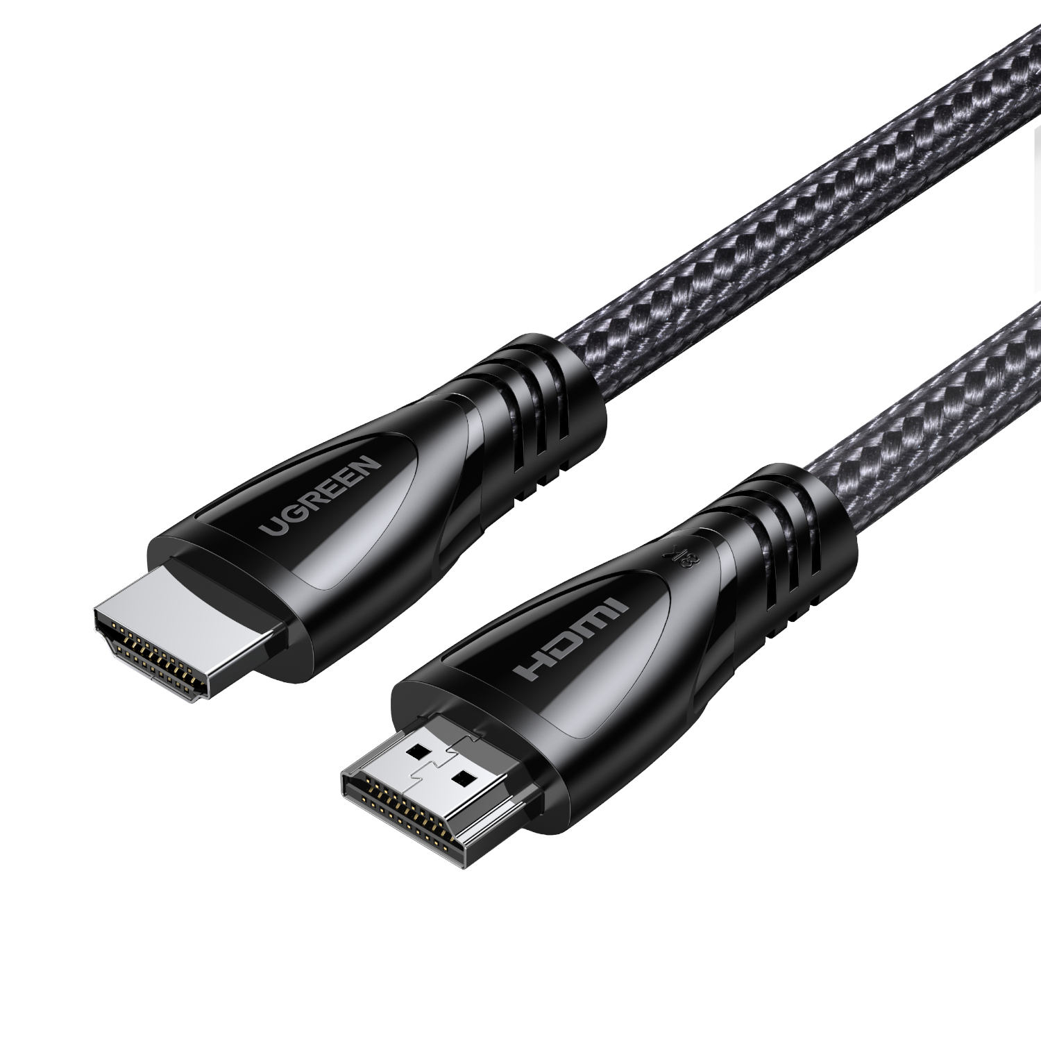 UGREEN HDMI 2.1 Male to Male Cable 2M (8K@60Hz | 4K@120Hz) – Black
