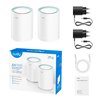 Cudy AX1500 Gigabit Mesh Wi-Fi 6 System – 2 Pack